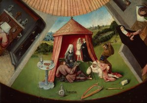 De syv store syndene og de fire siste tingene av Hieronymus Bosch