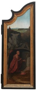 Høyre panel av Triptych of Job, ca. 1500-24 (olje på panel) av Hieronymus Bosch