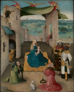 De hellige tre kongers tilbedelse av Hieronymus Bosch