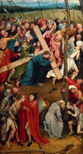 Kristus som holder sitt kors, Veien til Golgata av Hieronymus Bosch