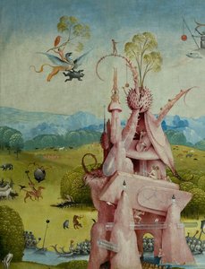 The Garden of Earthly Delights, 1490-1500 av Hieronymus Bosch