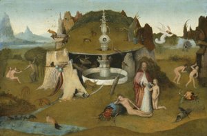 Paradisets hage, 1510-20 av Hieronymus Bosch