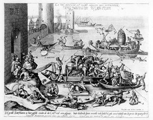 Den krøplingens lykkelige og problemfrie liv av Hieronymus Bosch