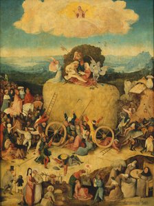 Haywain Triptych Central panel, ca. 1516 av Hieronymus Bosch