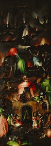 The Last Judgment Triptych, høyre panel, ca 1485. av Hieronymus Bosch