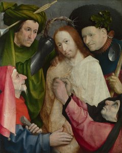 The mocking of Christ, ca. 1500 av Hieronymus Bosch