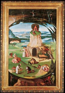 De syv dødssyndene av Hieronymus Bosch