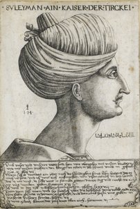 Sultan Suleiman I den storslåtte, ca 1530