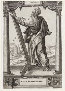 H. Jude Taddeus S. Ivdas Thadevs (tittel på objekt) Kristus og de tolv apostler, og H. Paul (serietittel)