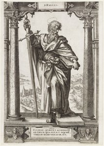 Den hellige Paulus av Tarsus S. Pavlvs (tittel på objekt) Kristus og de tolv apostler og St. Paulus (serietittel)