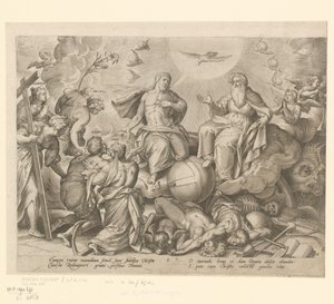 Siste dom The Four Ages of Man and Death (serietittel) av Hieronymus Wierix
