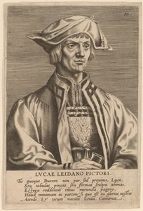 Lucas van Leyden av Hieronymus Wierix