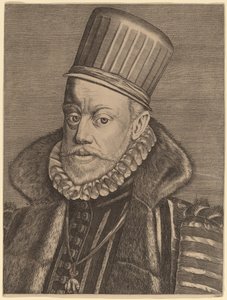 Filip II av Spania av Hieronymus Wierix