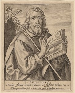 St. Philip av Hieronymus Wierix