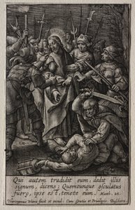 The Passion: Forræderi mot Kristus av Hieronymus Wierix