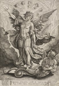 St Michael triumferer over dragen, 1584