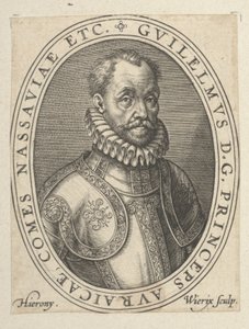 William the Silent, slutten av 1500-begynnelsen av 1600-tallet (gravering)