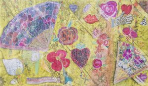 Vifte og blomster av Hilary Simon