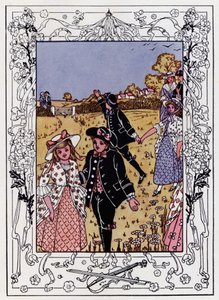 Kom Lasses and Lads (farge litho)