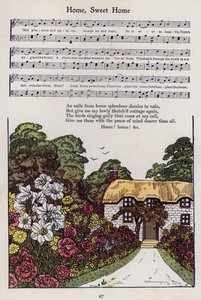 Home, Sweet Home (farge litho)