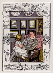 Mary Rides (farge litho)