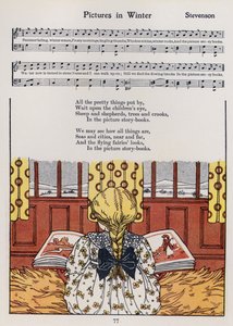 Bilder om vinteren (litho-farge)