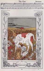 The Cow (colour litho)