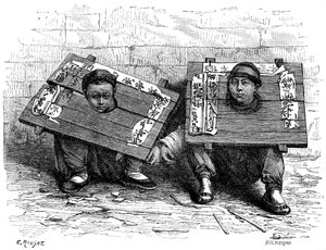 Støtten i Japan før revolusjonen, 1895.