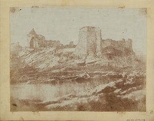 St. Andrews Castle fra nordvest. av Hill and Adamson