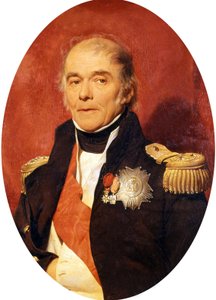 Porträt von Marschall Bertrand von Hippolyte (1797-1856) Delaroche