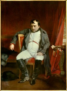 Portrett av Napoleon I i Fontainebleau 31.03.1814 (olje på lerret fra 1840)