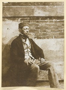 Bayard, lukkede øyne