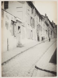 En gate i Montmartre, Paris, ca. 1890 (bilde) av Hippolyte Blancard