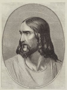 Frelserens hode av Hippolyte Delaroche