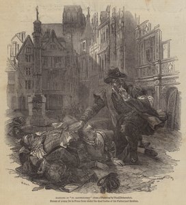 Massakren på St. Bartolomeus av Hippolyte Delaroche