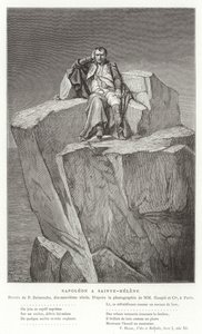 Napoleon på St Helena av Hippolyte Delaroche