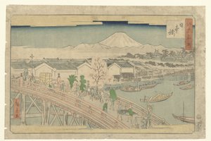 Nihonbashi (tittel på objekt) Kjente steder i Edo (serietittel) Edo meisho (serietittel på objekt)