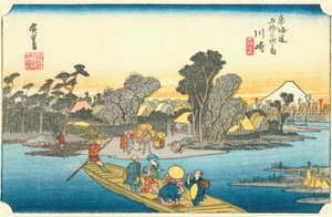 De 53 stasjonene til Tōkaidō - #3. Kawasaki