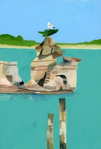 Måken hviler av Hiroyuki Izutsu