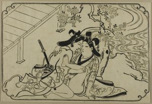 Lovers in the Garden, fra en serie uten tittel med erotiske trykk