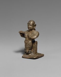 Seated female, c.14th–13th century BC (silver) av Hittite