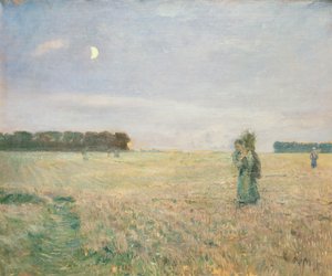 The End of the Day (olje på lerret) av Hjalmer Eilif Emanuel Peterssen