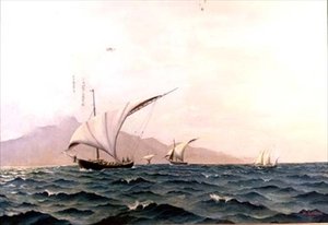 Portugisiske fiskebåter av Holger Lubbers