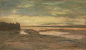 Kveld på Themsen, ca. 1876.