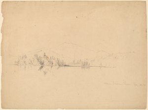 Øvre Saranac Lake av Homer Dodge Martin