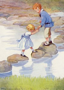 «Overalt hvor han sa: #39;Kom!#39;, trådte jeg frem i tro» (fargelitografi)