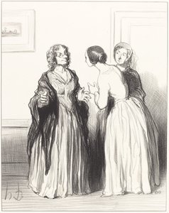 (1. blå bunn) - La oss benytte anledningen... av Honoré Daumier