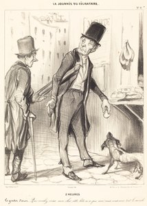 2 timer av Honoré Daumier