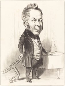 A.P.F. Deslongrais av Honoré Daumier