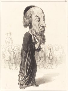 A. Fred. Pierre Comte de Falloux av Honoré Daumier